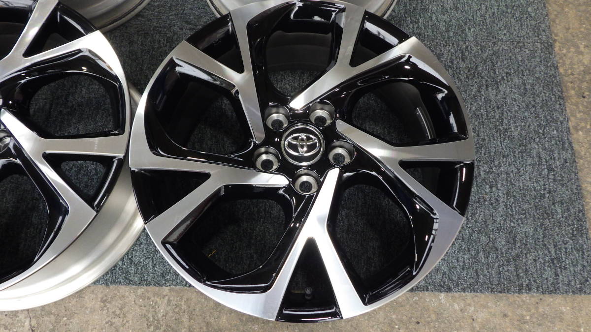 トヨタ　ＣＨＲ純正　１８インチ　超美品！７ＪＪ+５０　最低落札なし売り切り！