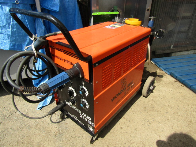 YASHIMAヤシマ半自動溶接機ワンダーミグWM-200S 【STEC】 中古 半自動