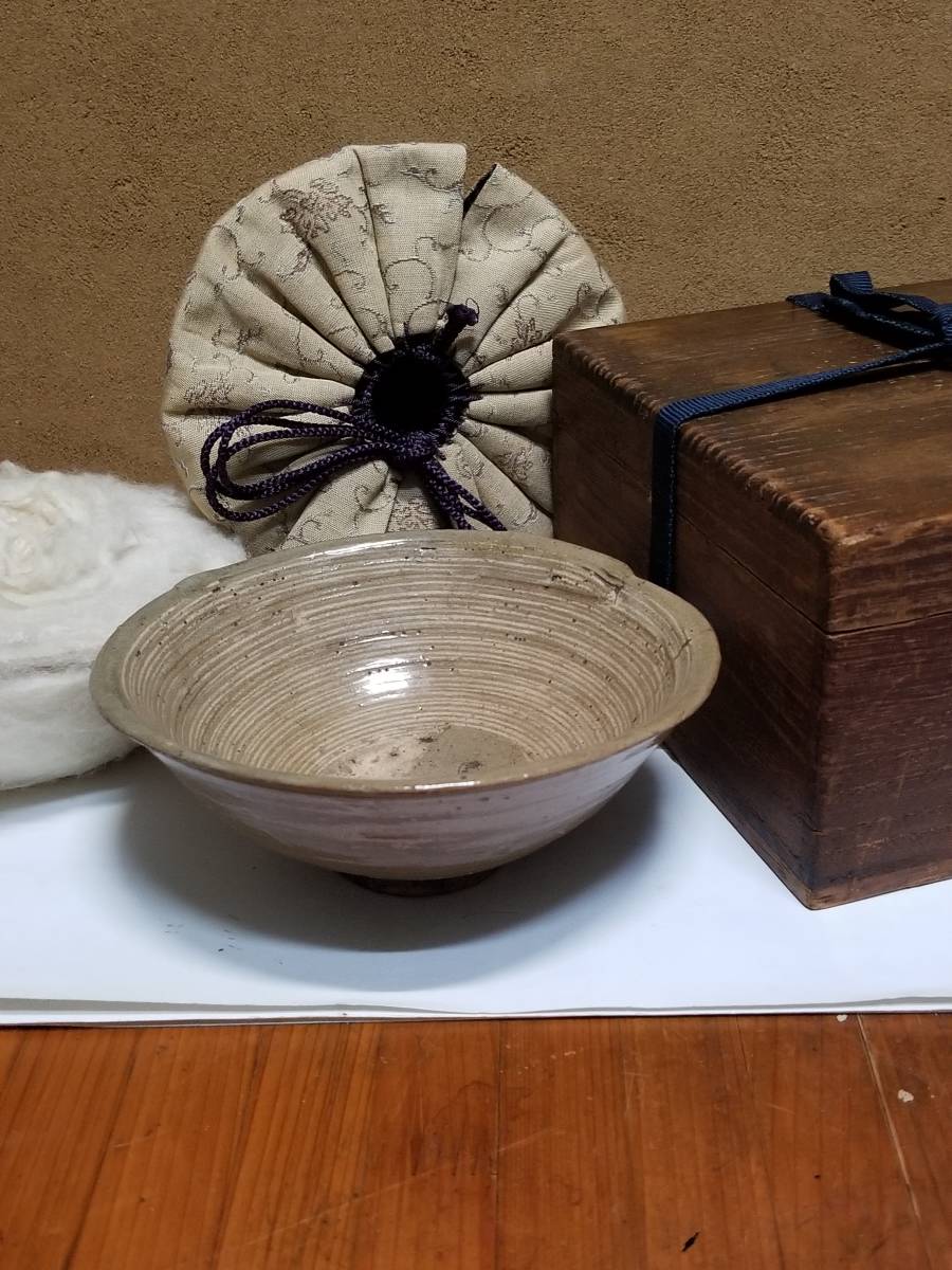 哲】 特別出品：李朝三島輪線文茶碗(伝世・李朝初期) | MANGWANANI.CO.ZA