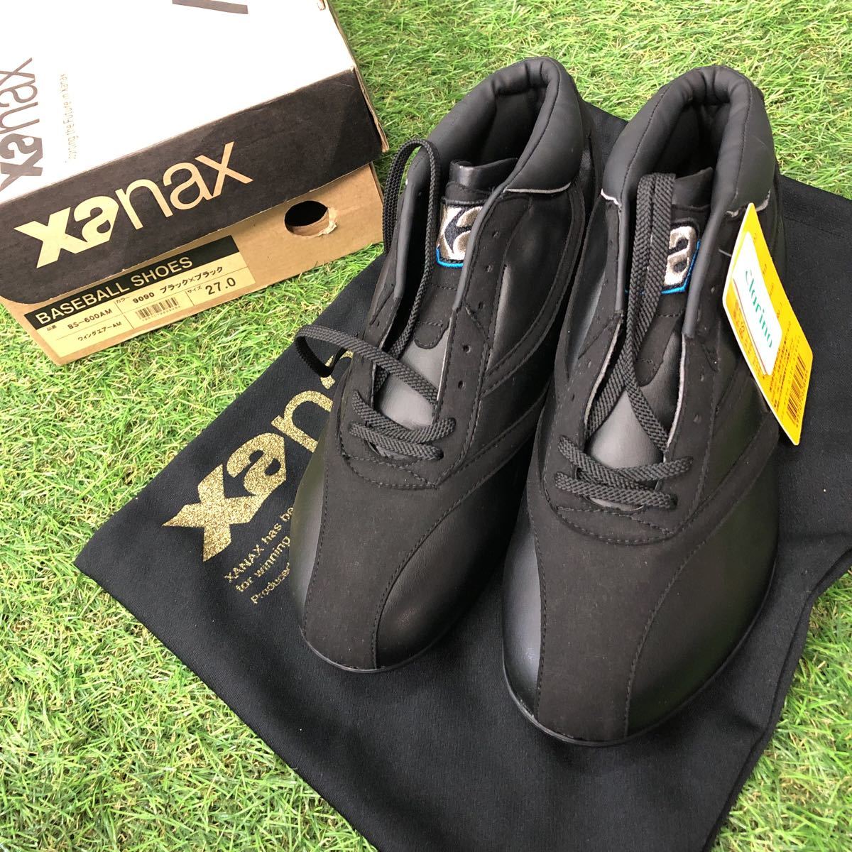 H DA451 Xanax ザナックス ウィングエアーAM BS-600AM 27.0cm 野球 