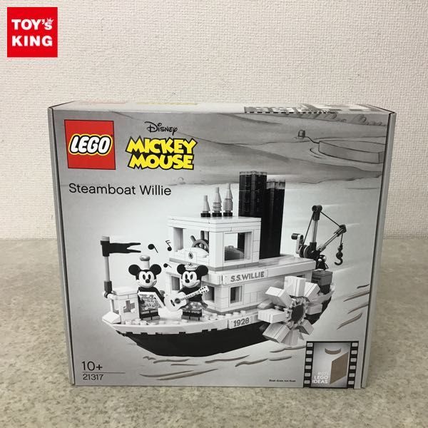 未開封 LEGO レゴ アイデア 21317 ディズニー 蒸気船ウィリー 店頭