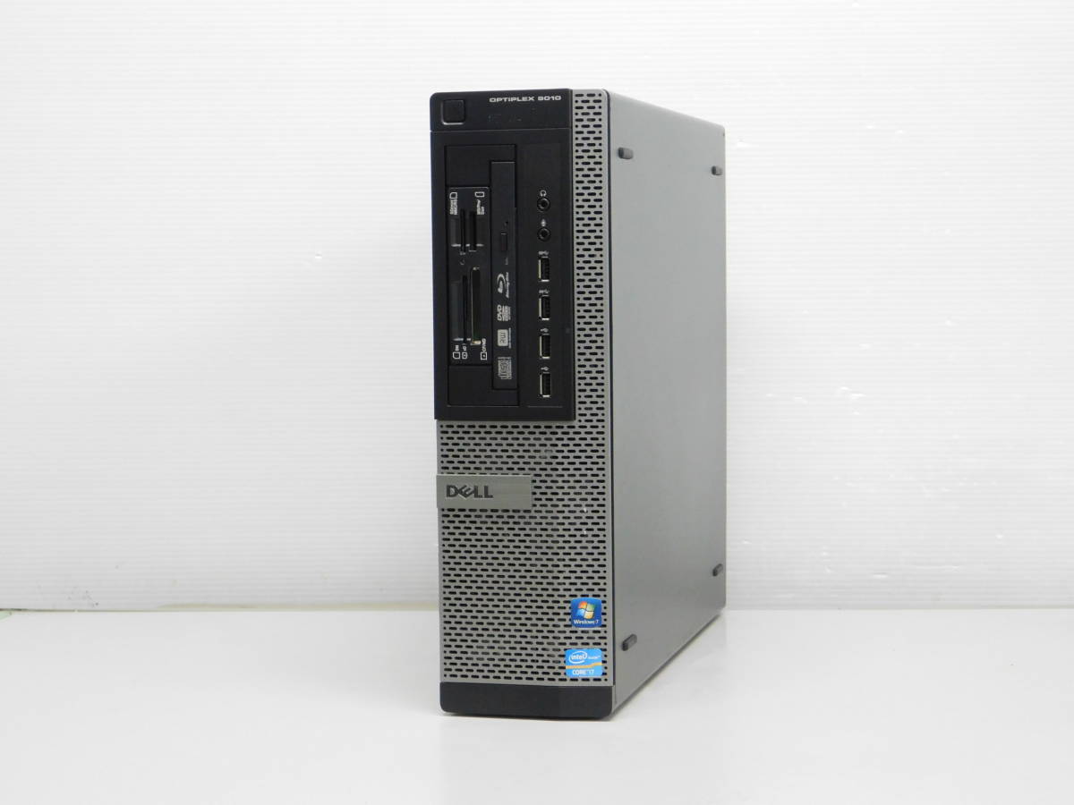 DELL Optiplex 9010 DT Core i7 3770 3.4GHz メモリ16GB 新品SSD480GB+