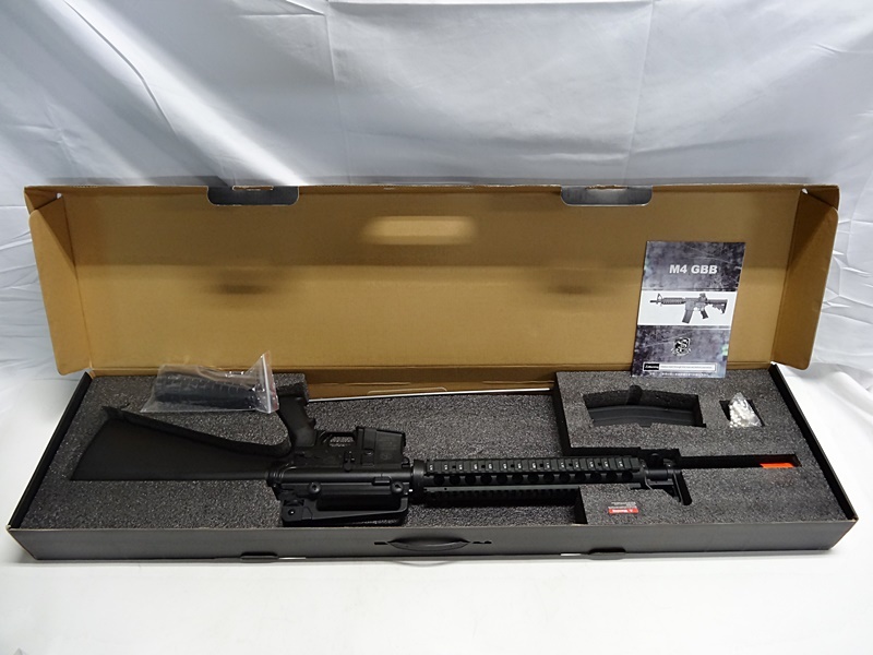 東京)S&T M16A4　RAS　ガスブローバック　08BK