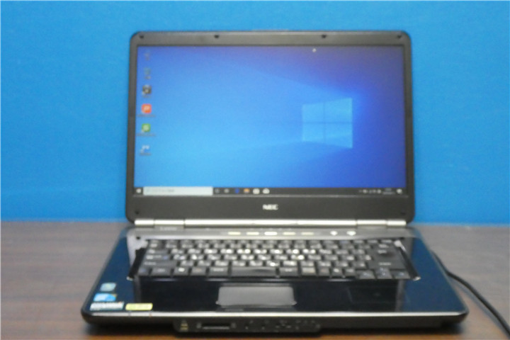 NEC LaVie LL730/T CORE2 P8600 4GB 320GB ブルーレイ 15WノートブックWIN10&WPS Office2016搭載 動作品