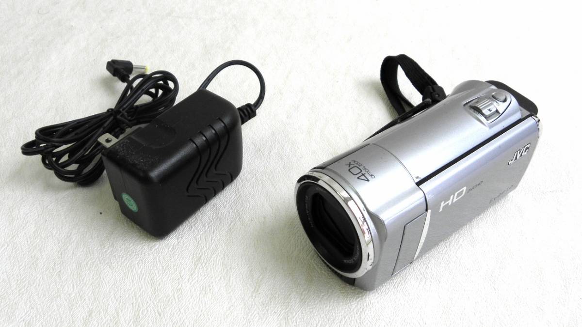 JVC VictorハイビジョンメモリームービーEverio GZ-HM450-S 【公式通販】
