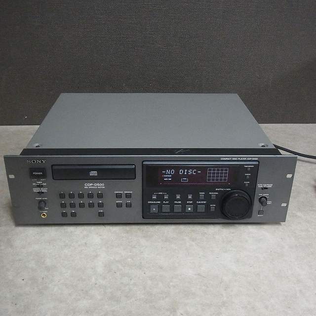 CDP-D500 SONY - ソニー 業務用CDプレーヤー Professional Sony vom