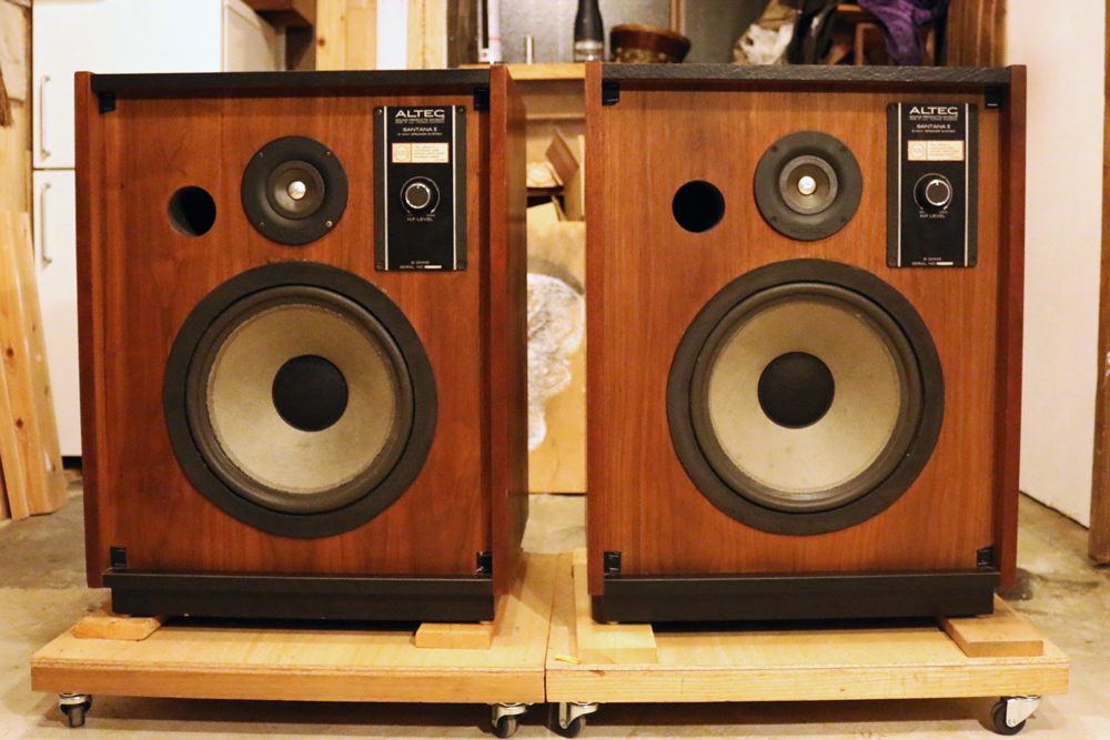 アルテック　サンタナII ★ ALTEC LANSING　SANTANA II★2WAYスピーカーペア フロア型 バスレフ方式 中古 現状品 美音_2