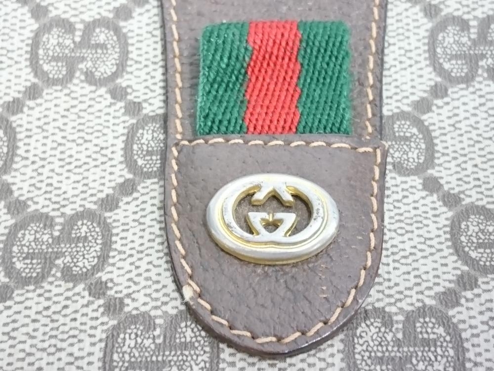 GUCCI グッチ GG柄 シェリーライン オールドグッチ クラッチバッグ 156