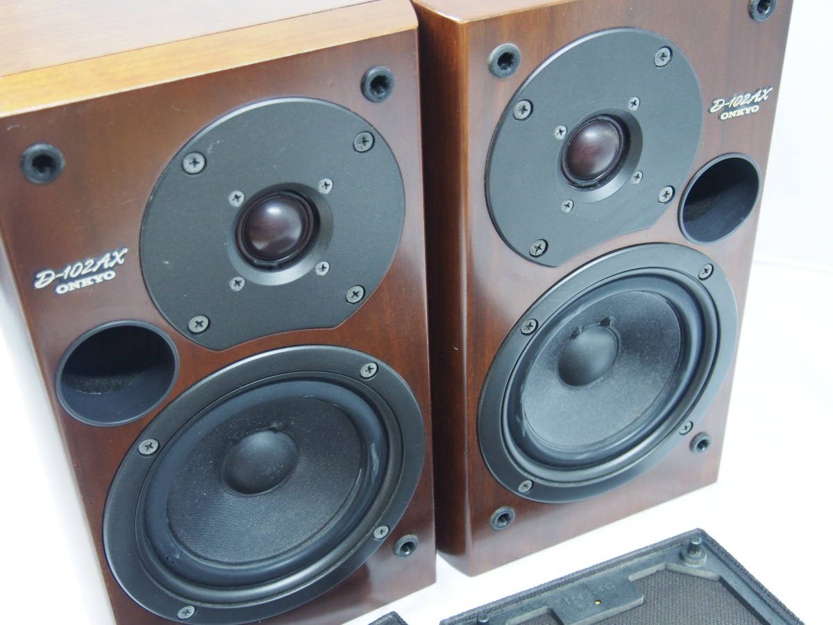 ONKYO オンキョーD-102AX 高音質スピーカー 音だしOK(スピーカー本体)|売買されたオークション情報、yahooの商品情報を ...