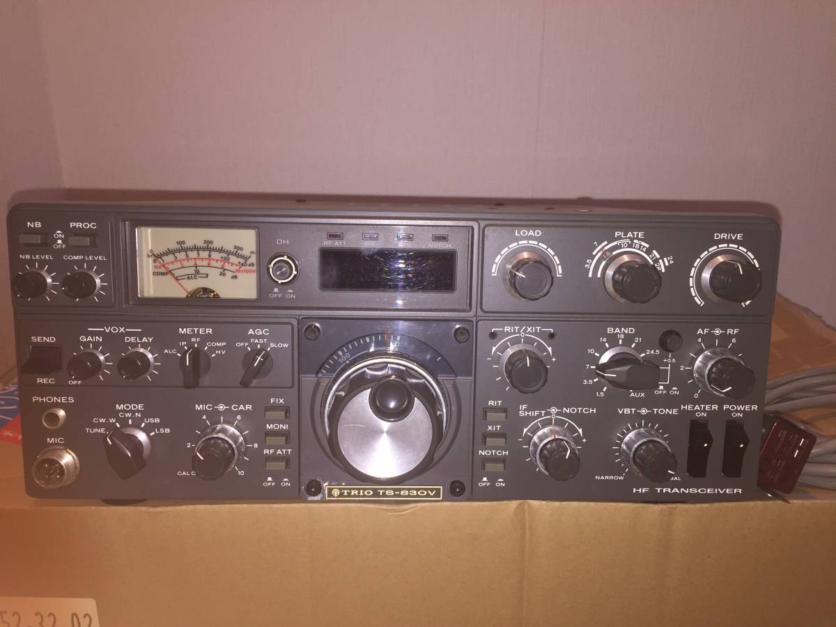 TRIO TS-830V アマチュア無線機 トランシーバー ジャンク TRIOS TS
