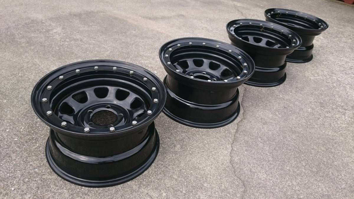  プロコンプ ビードロックホイール 8Ｊ&plusmn;0 5穴 P.C.D114.3 品 クラウン ハイラックス ラングラー等に(社外品)｜売買されたオークション情報、yahooの商品情報をアーカイブ公開 - オークファン 5穴