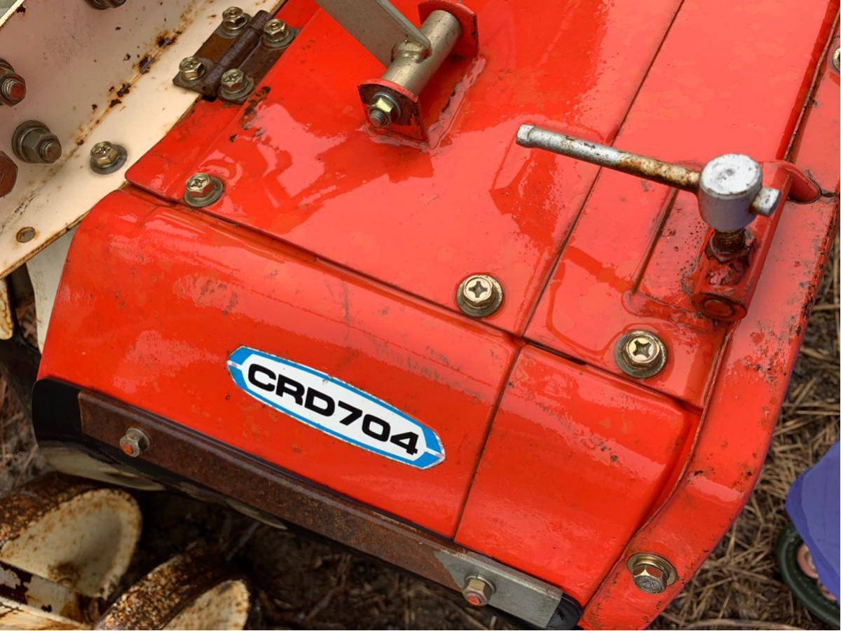 シバウラ 管理機 耕運機 RC700 ハンドル回転可能 エンジン圧縮あり 詳しい方のご入札を 配達限定