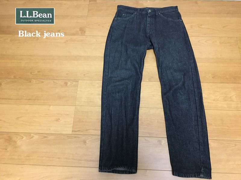  TU L.L.BEAN made in USA エルエルビーンのブラックデニム ユニオンチケット付き(男性用)｜売買されたオークション情報、yahooの商品情報をアーカイブ公開 - オークファン 男性用