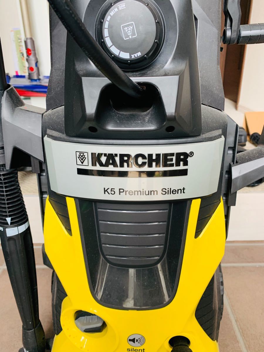 新品同様 KARCHER ケルヒャー 高圧洗浄機 K5 サイレント カー＆ホーム