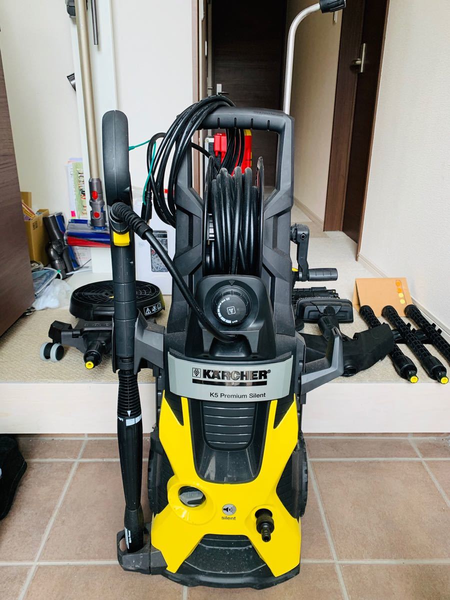 新品同様 KARCHER ケルヒャー 高圧洗浄機 K5 サイレント カー＆ホーム