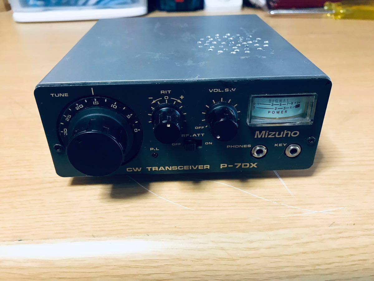 ミズホ通信 QRP 7MHZ CWトランシーバー ジャンク品_1