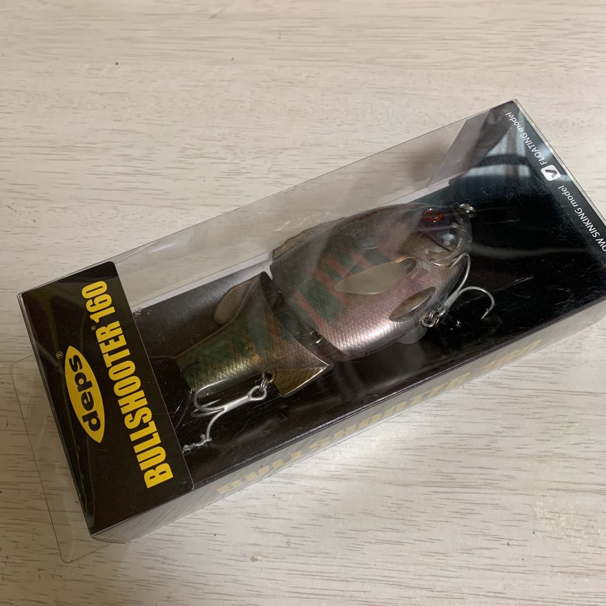  R 限定 deps デプス&times;ルアーマガジン ブルシューター160F LMオイカワ a(ビッグベイト)｜売買されたオークション情報、yahooの商品情報をアーカイブ公開 - オークファン 淡水