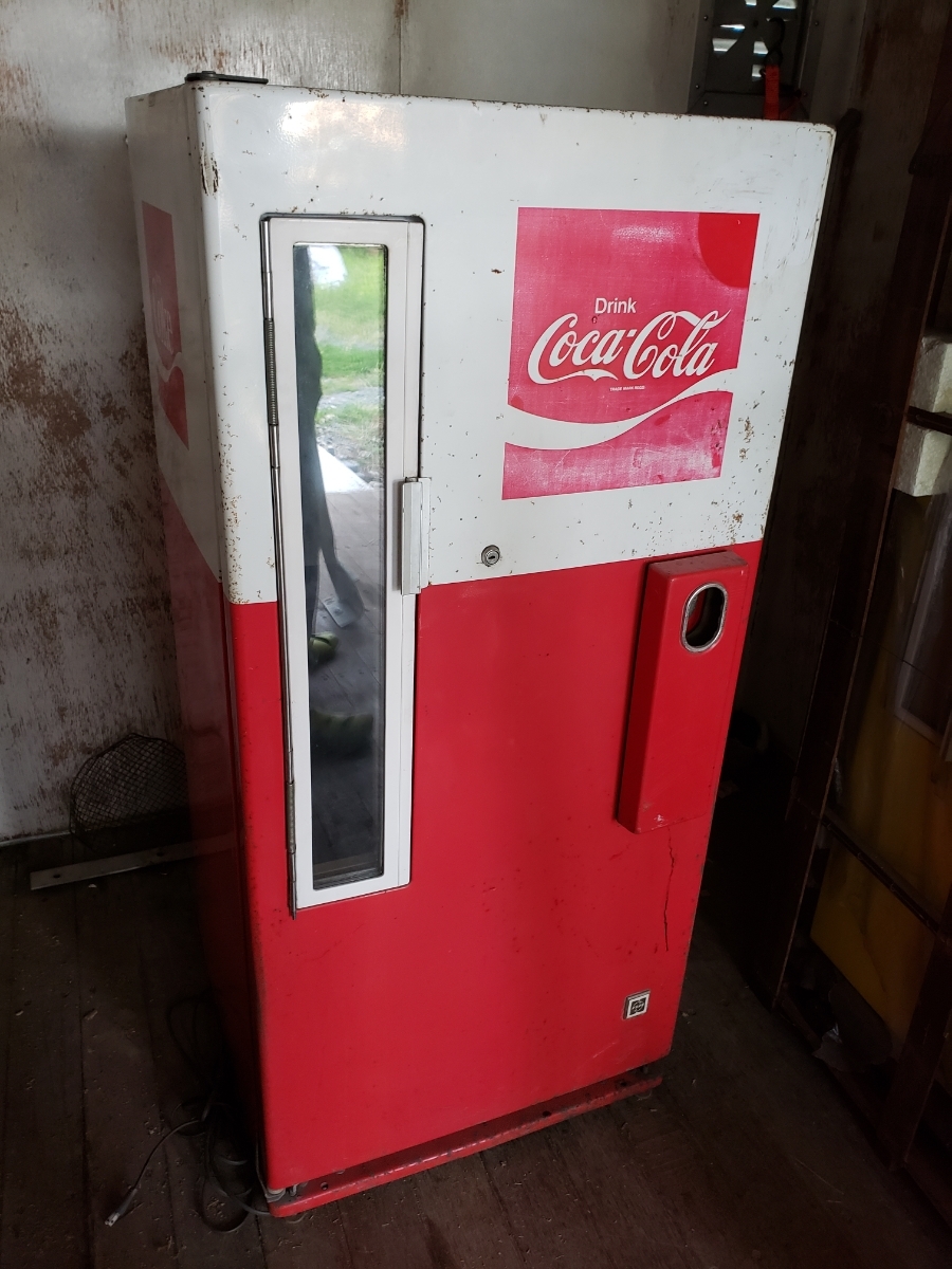 コカ・コーラ 冷蔵庫 コカ・コーラ レトロ冷蔵庫 業務用 実働Coca-Cola