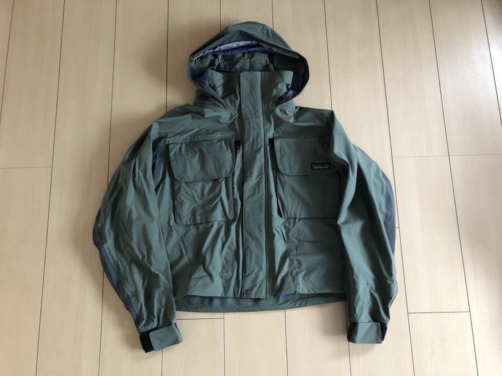 SST パタゴニア Patagonia Jacket Wading SSTジャケット フィッシングジャケット &frasl; ジャケット PATAGONIA 90's Deep 「SST jacket」フィッシングジャケット sst グレー&frasl;オリーブ