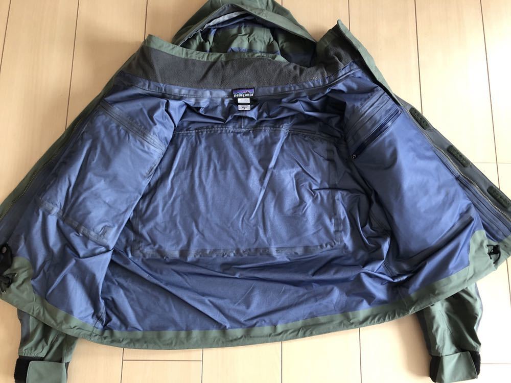 SST パタゴニア Patagonia Jacket Wading SSTジャケット フィッシングジャケット &frasl; ジャケット PATAGONIA 90's Deep 「SST jacket」フィッシングジャケット sst グレー&frasl;オリーブ