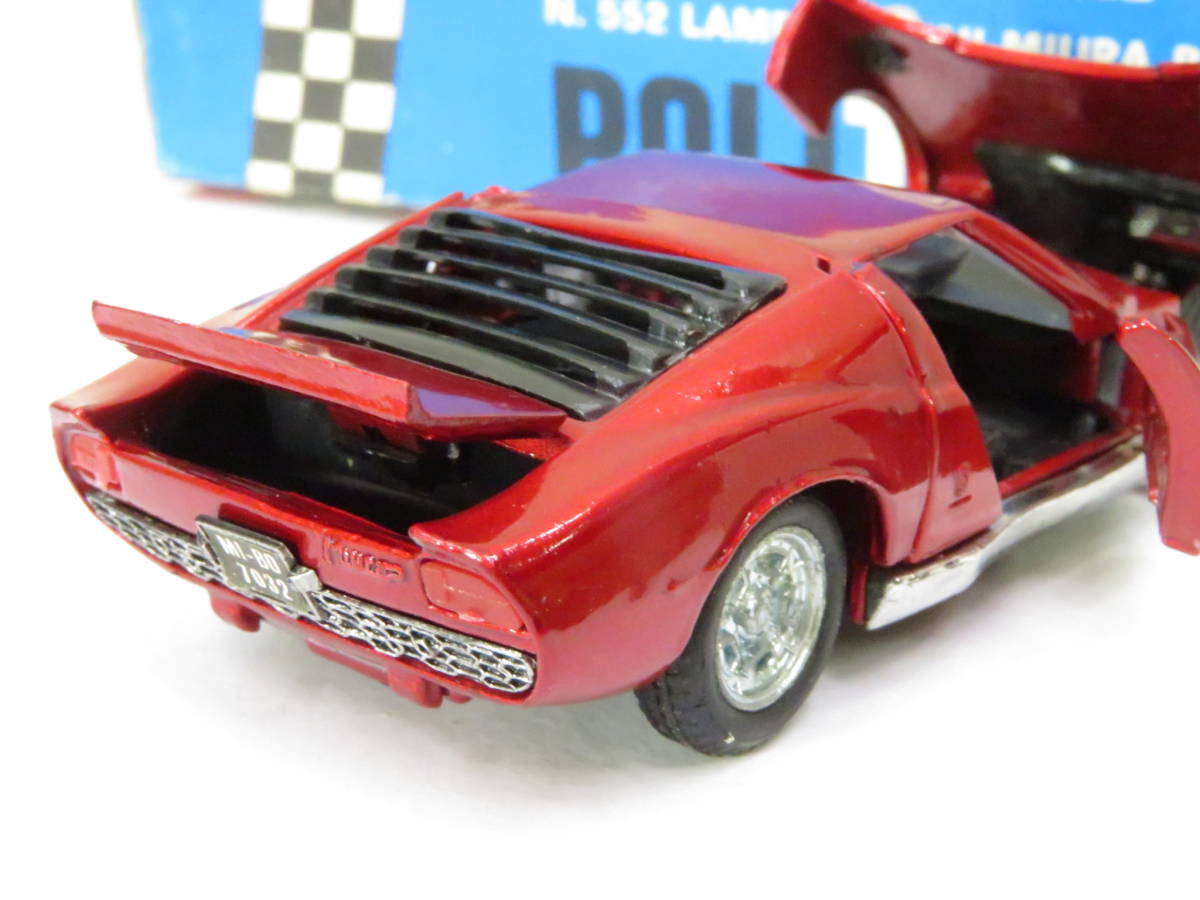 POLITOYS Lamborghini MIURA bertone ランボルギーニ ミウラ 箱付 1/43 