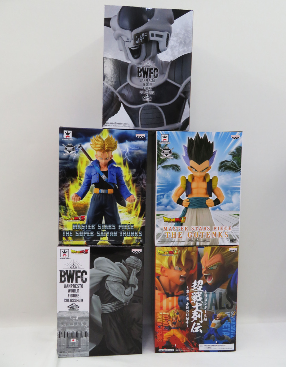 □ドラゴンボール BWFCなどフィギュア5種セット ドラゴンボール BWFC