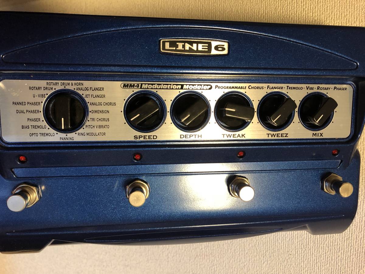 Line6 MM4 ラインシックス・モジュレーション・エフェクター
