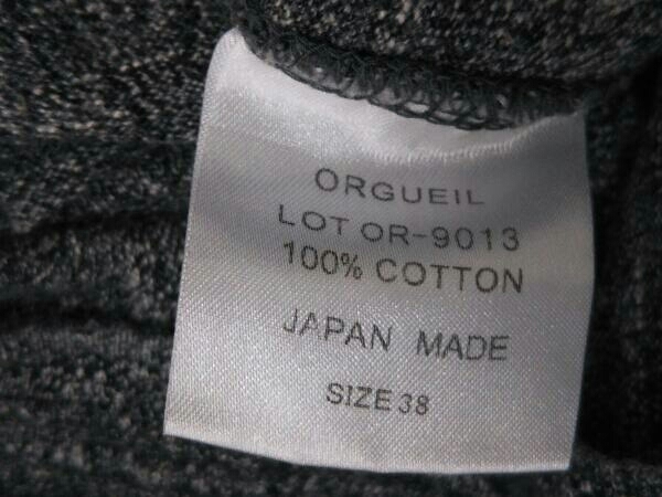 オルゲイユ ORGUEIL ORGUEIL（オルゲイユ） OR ヘンリーネックTee t-shirt neck Henry Orgueil OR-9095 吊り編み天竺ヘンリー 吊り編み天竺ヘンリーネックTシャツ 半袖|ヘンリーネック|Tシャツ 長袖|竹目サーマル|ヘンリーネック 長袖|竹目サーマル|ヘンリーネック|Tシャツ ヘヴィーフライスヘンリーネックロンT