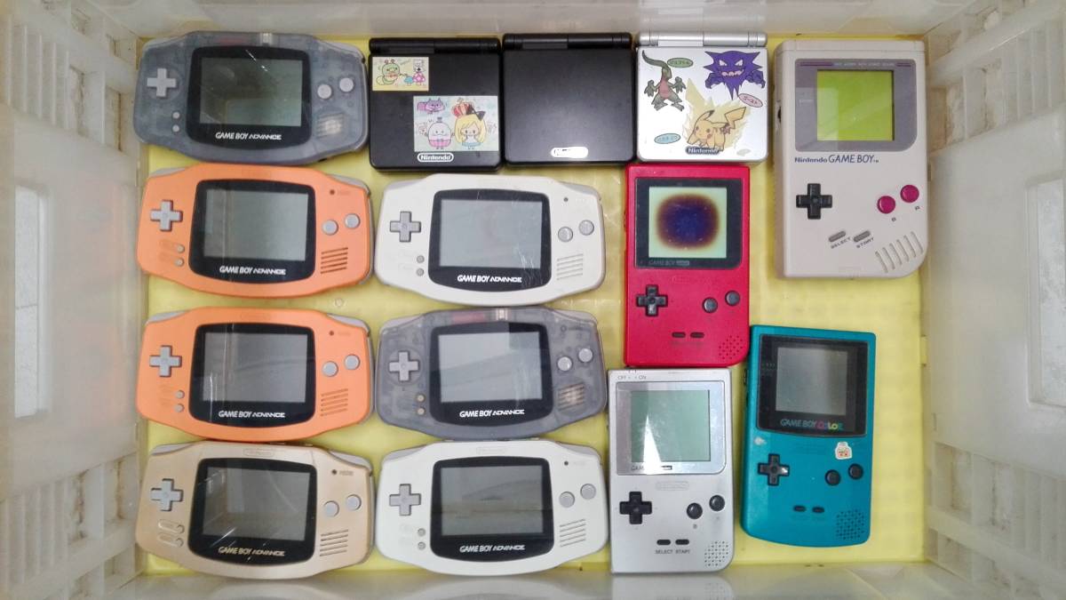 ジャンク品 ゲームボーイカラー ゲームボーイアドバンス ゲームボーイポケット ジャンク 動作未確認 ゲームボーイ GBポケット GBカラー GBA