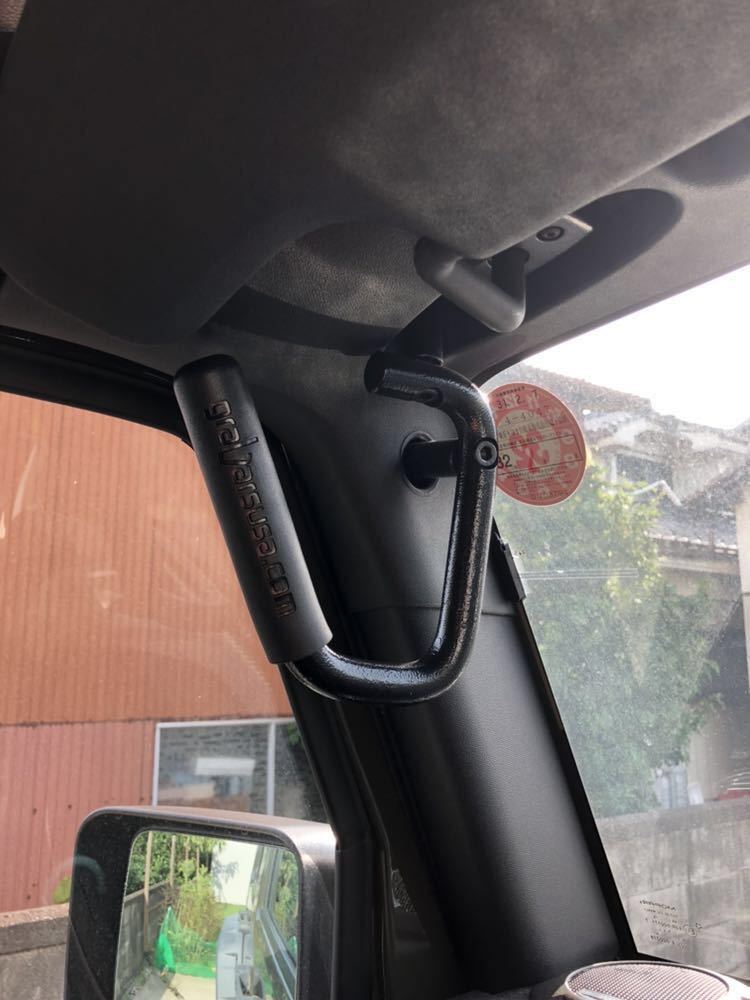 JEEP JKラングラー アンリミテッドグラブバー ブラック USウエルカムディストリビュート純正品 Welcome Distributing