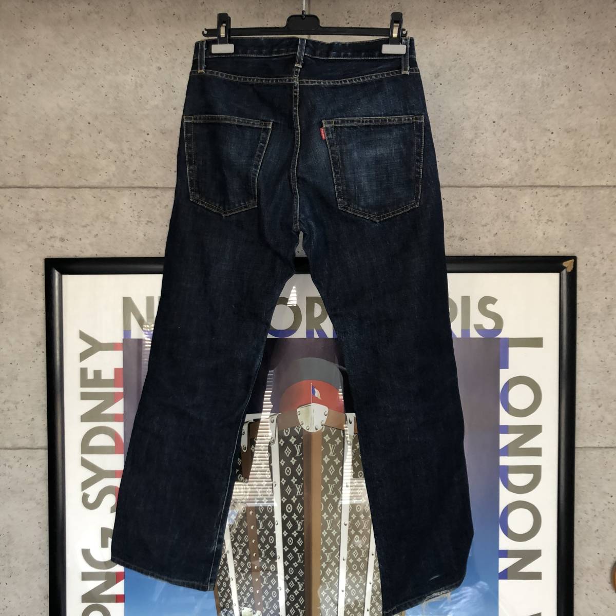 即決】00年代初期 ビンテージ Supreme 5 Pocket Rigid Slim Jeans 