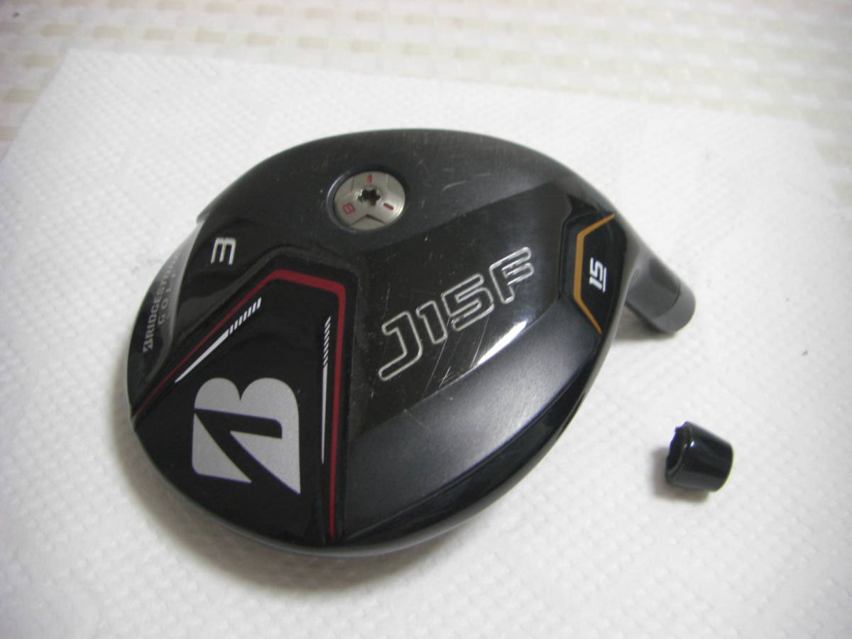  高初速 BRIDGESTONE/J15F/3W/15度/強弾道/綺麗目ヘッド単 S48(ヘッド)｜売買されたオークション情報、yahooの商品情報をアーカイブ公開 - オークファン 部品
