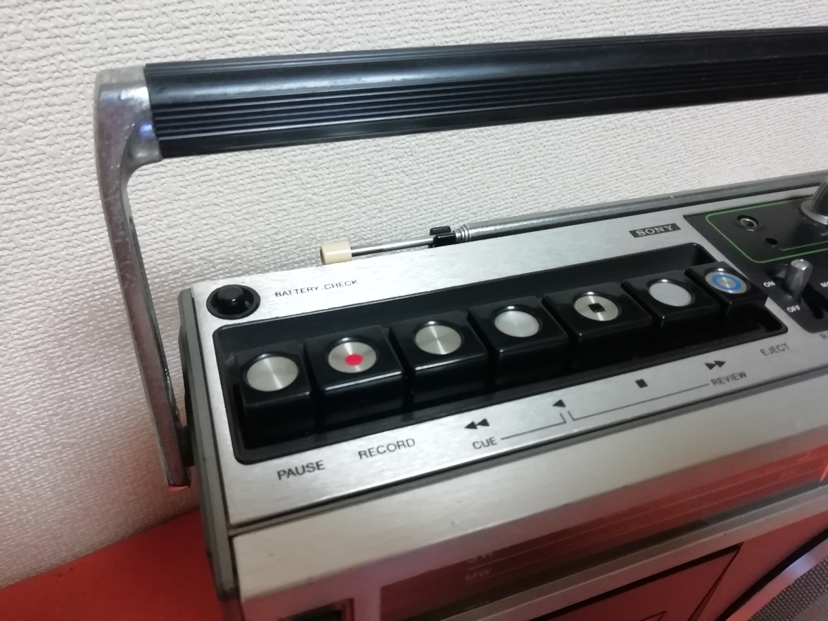 電源入るジャンク】SONY CF-1980mark5 Ⅴ / ビンテージラジカセ 【公式