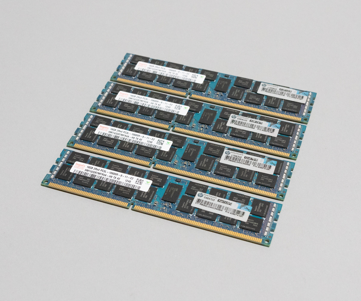 64GB 16GB DDR3 : Apple 合計 MacPro用メモリー MacPro用メモリ 64GB
