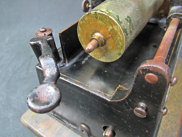 GEM PHONOGRAPH EDISON エジソン | N.J. ORANGE 蝋 音出し確認済 EDISON|蓄音機|ハードオフ公式通販オフモール|2011040000108423 Phonograph Edison トーマスエジソン蝋管蓄音機-本體–日本 Time 4-4 エジソン蓄音機／The