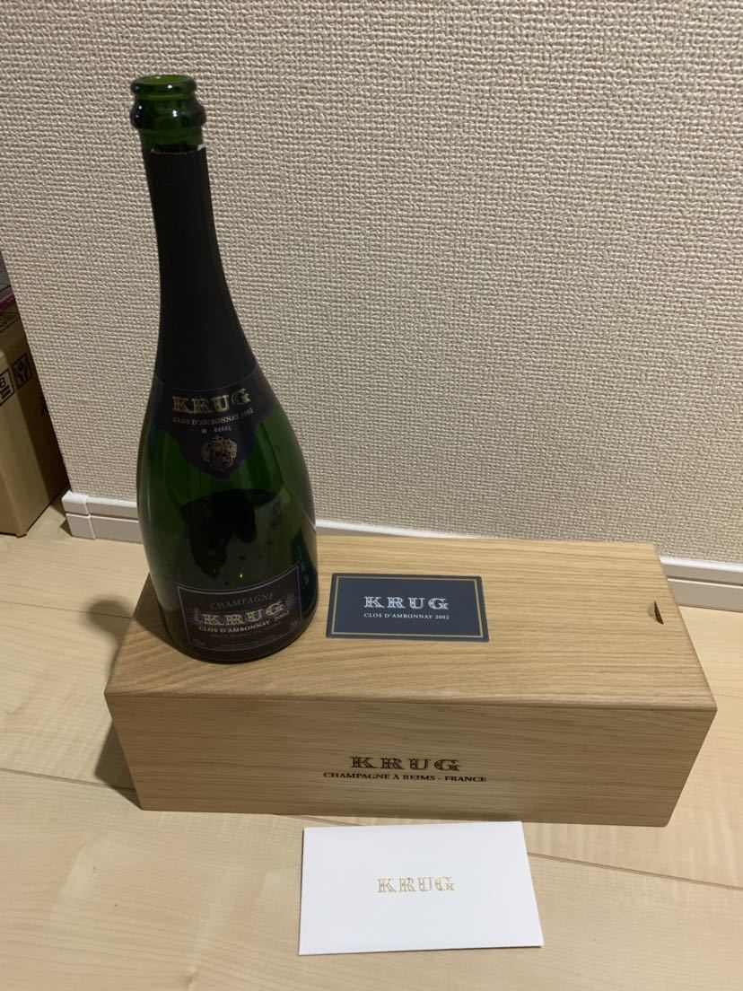格安，品質保証 クリュッグ ダンボネ 空瓶 化粧箱 高級シャンパン(シャンパーニュ)｜売買されたオークション情報、yahooの商品情報をアーカイブ公開 - オークファン スパークリング
