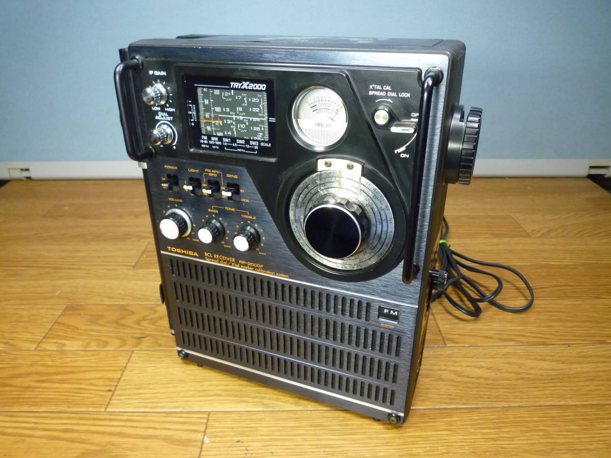 東芝BCLレシーバー RP－2000F 東芝ICラジオ RP-2000F 希少東芝