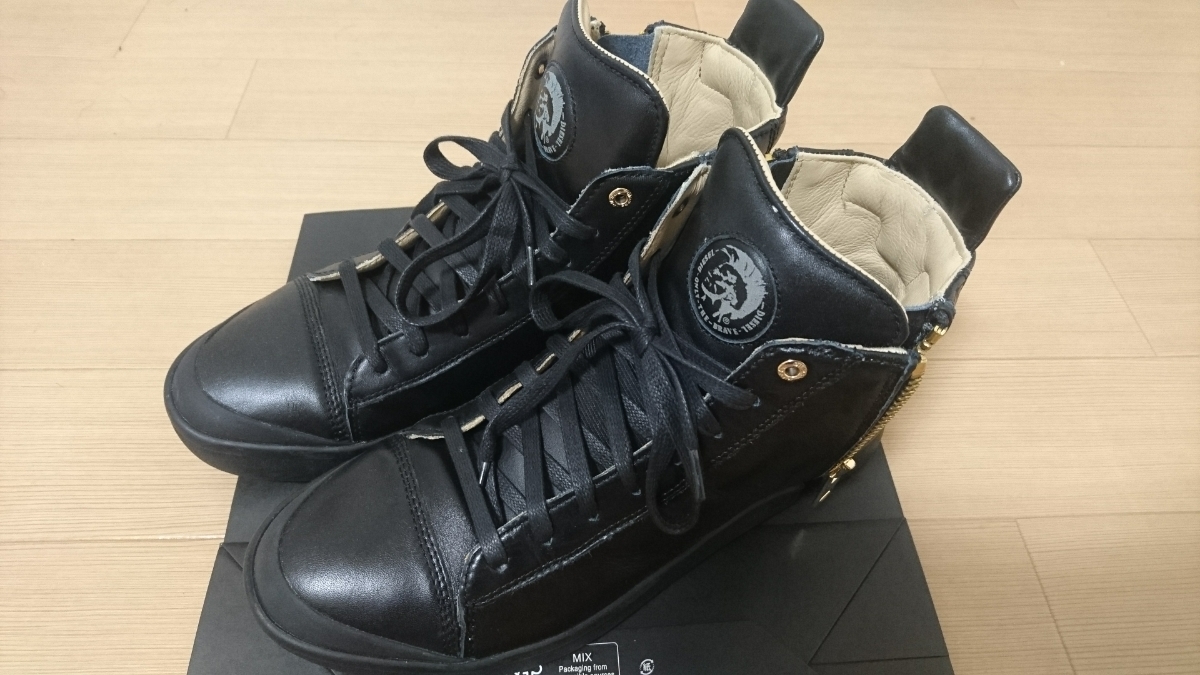 美品 ディーゼル ブーツ ブラック JPN27サイズ