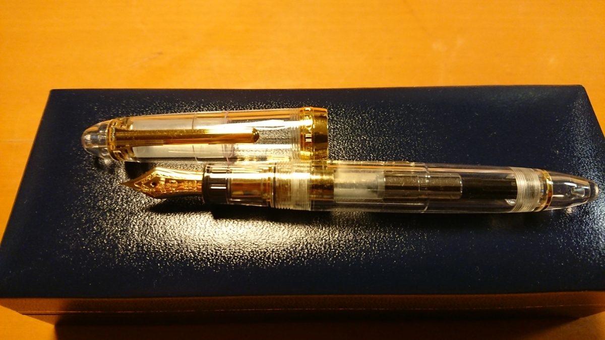 万年筆 21金万年筆 プロフィット21 MS 透明プロフィット21・金 SAILOR 