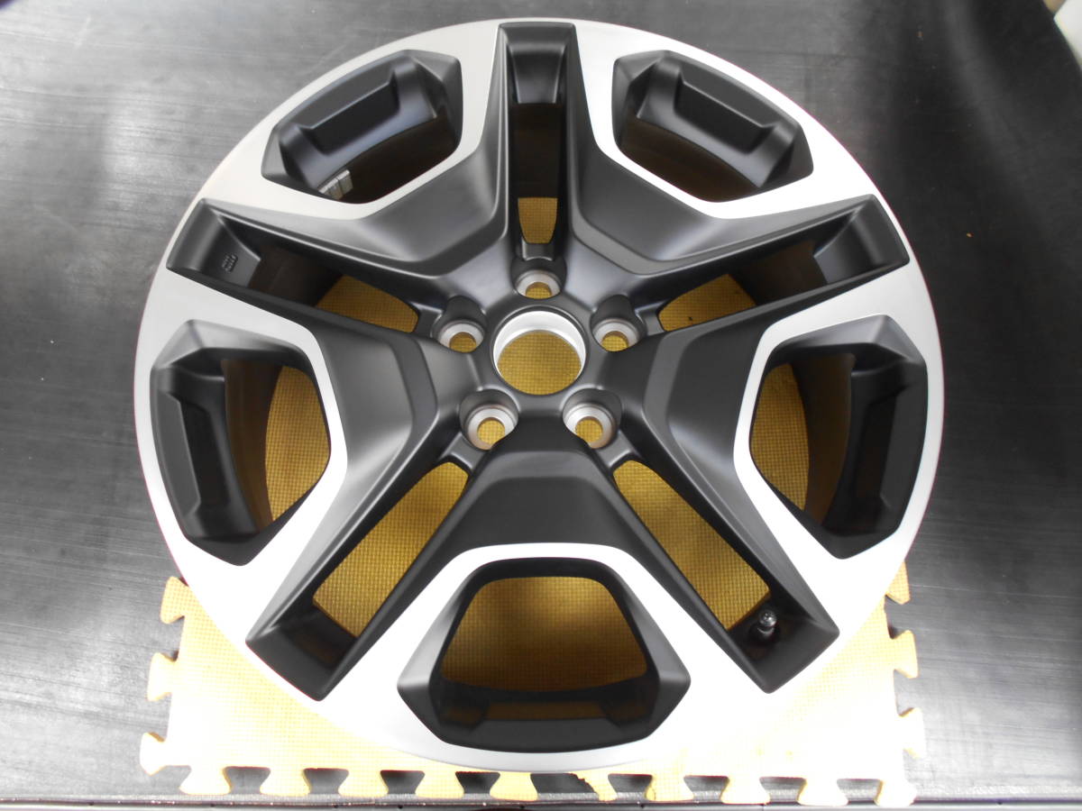 新車外しトヨタ 新型RAV4 Adventure純正ホイール1本 19インチ7.5J+40 114.3-5H 熊本(送料無料) 切削光輝＋ブラック＋マットクリア塗装②