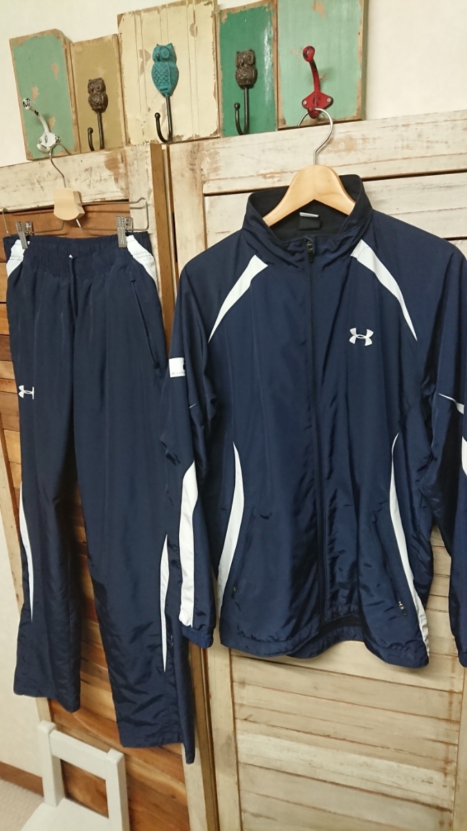  アンダーアーマー/UNDER ARMOUR ウィンドブレーカー上下セット 裏地付き 裏起毛 防寒 MD(その他)｜売買されたオークション情報、yahooの商品情報をアーカイブ公開 - オークファン ナイロン