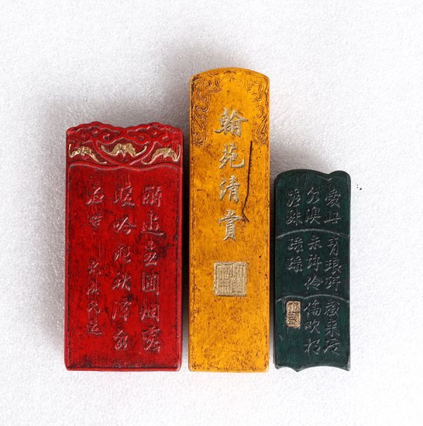 【古芸】中国 清時代 詹大有製 十彩墨 古墨 和墨 唐墨 墨硯 文房具 骨董品 古美術 古董品 古賞物 唐物 置物 擺件 收藏品_4