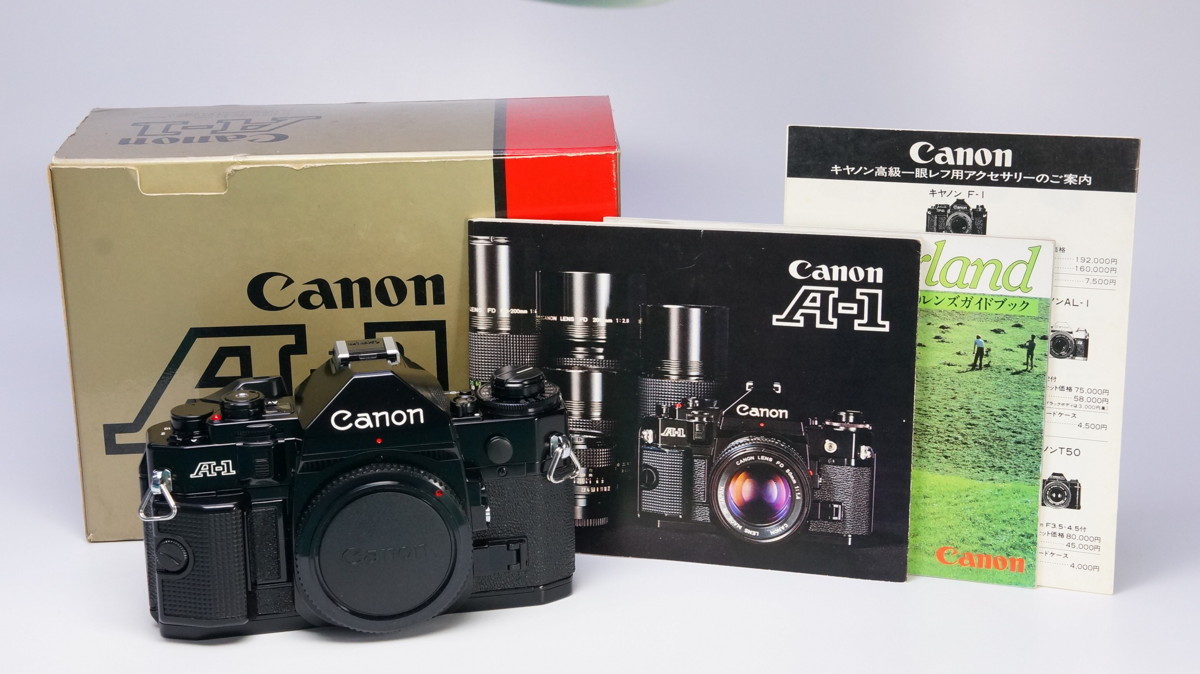 値下げ交渉歓迎 希少 美品* Canon キャノン A-1 35mm 一眼フィルム
