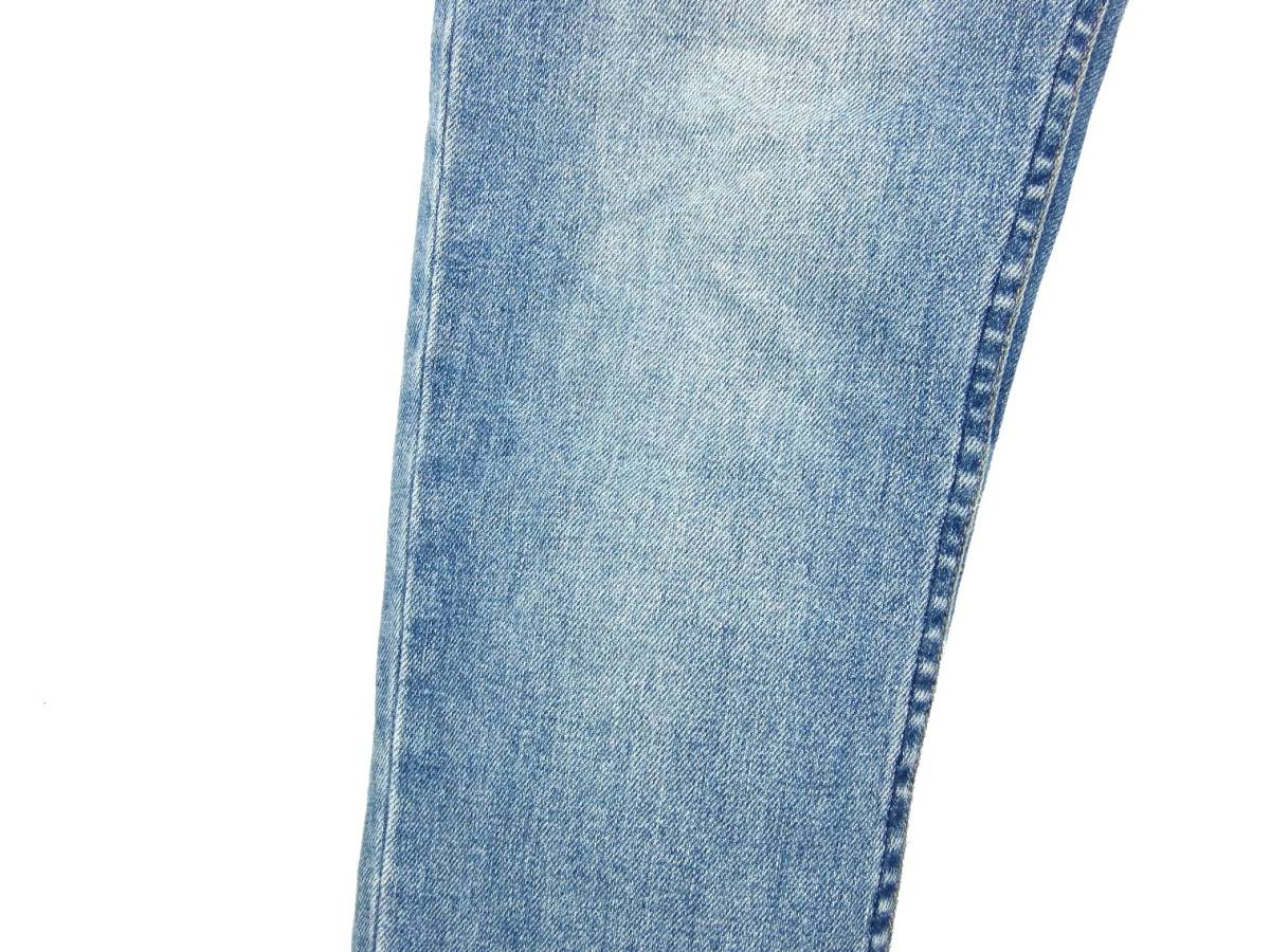 ■A.P.C. アーペーセー APC japan / PETIT NEW STANDARD プチニュースタンダード / インディゴ USED加工 ストレッチ デニムパンツ size 27