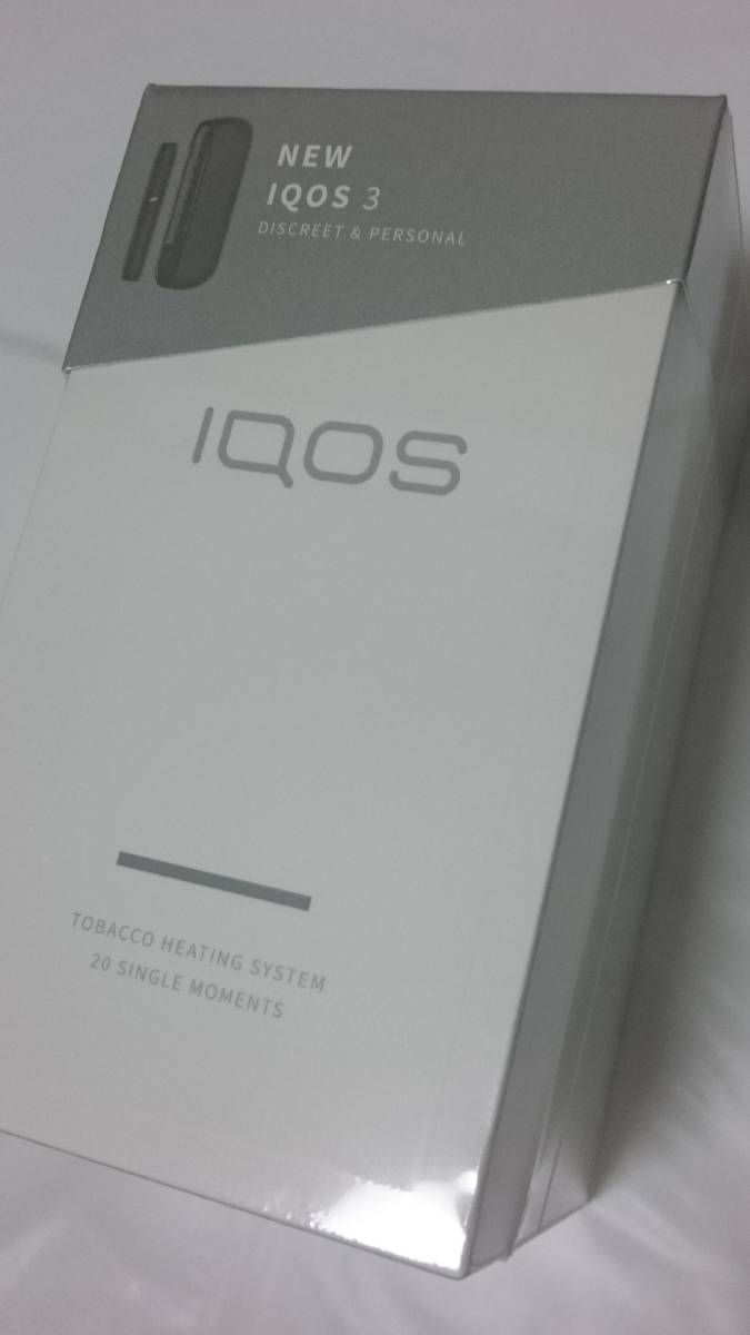  未登録 IQOS 3 グレー アイコス3 グレイ ブラック 黒 IQOS3 本体 セット Kit 加熱式たばこ 国内正規品(喫煙グッズ)｜売買されたオークション情報、yahooの商品情報をアーカイブ公開 - オークファン その他