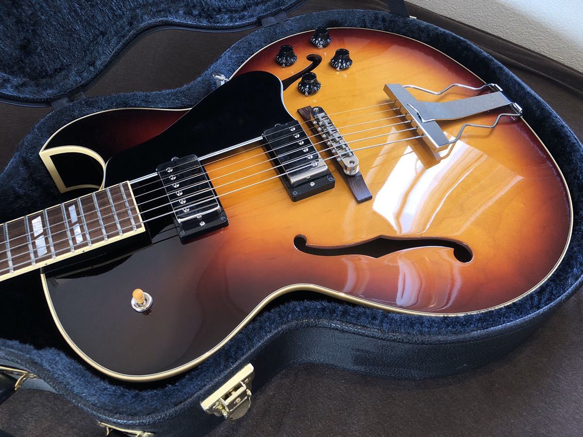 Archtop フルアコ Tribute 寺田楽器 - AT102 tribute AT-102 メルカリ 