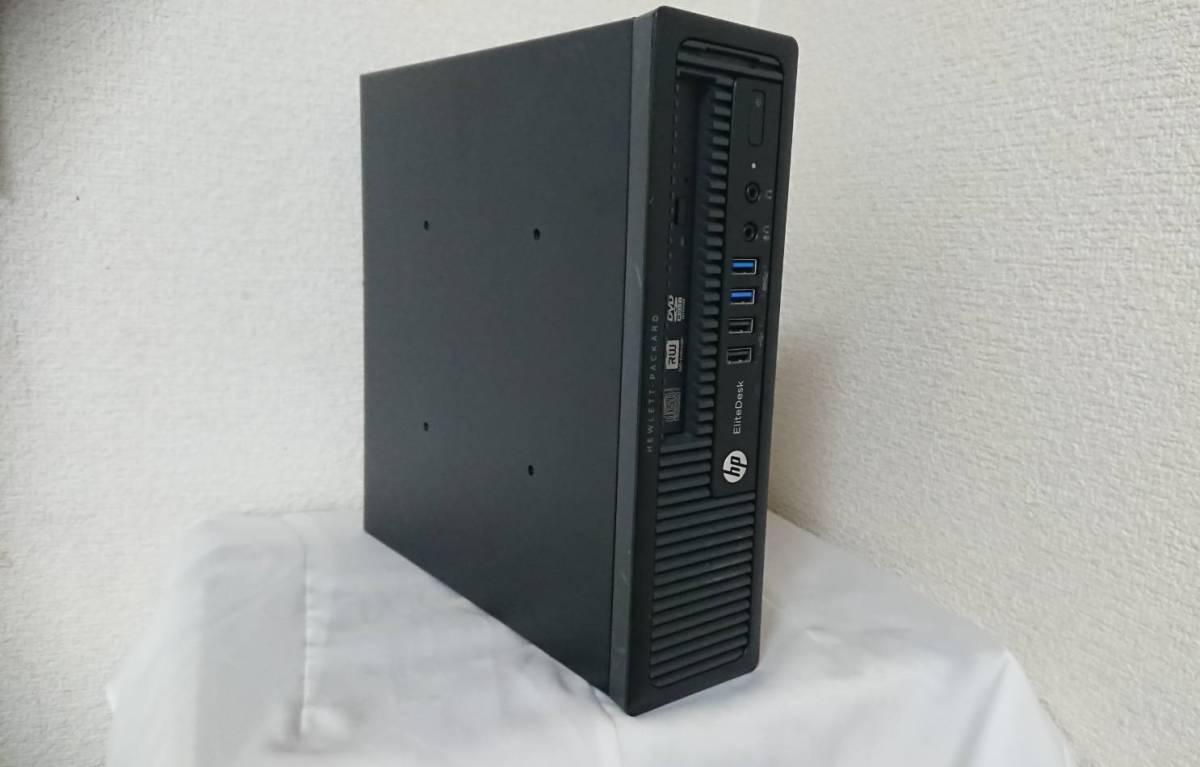 ☆480GBSSD＆超小型高性能PC☆ HP EliteDesk 800 G1 USDT Core i5-4590s/