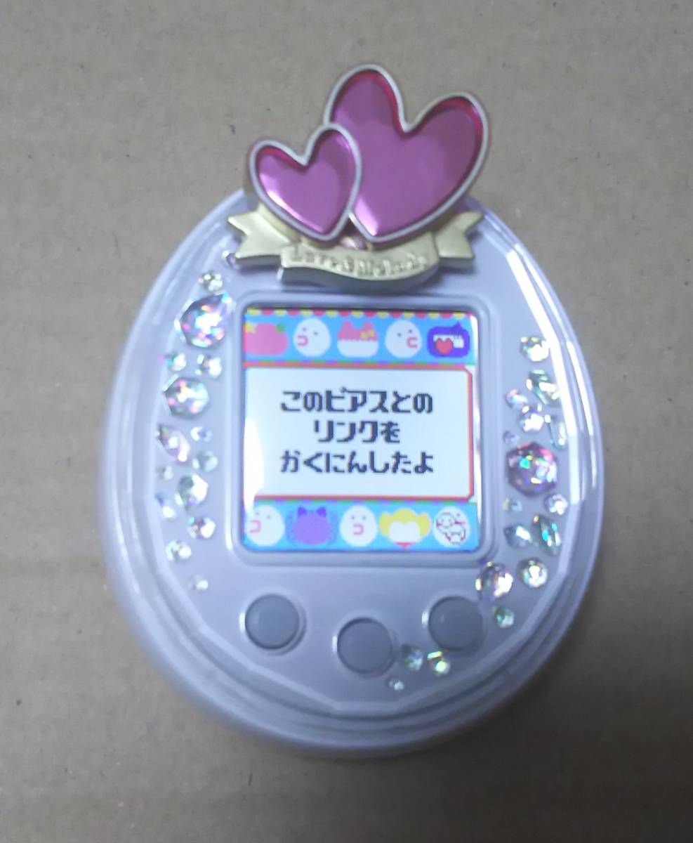 たまごっちピース Tamagotchi P's ホワイト ディズニーピアス付き
