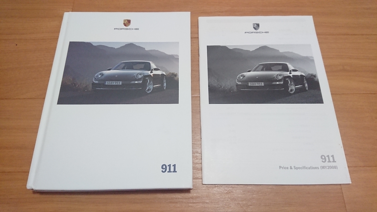 ポルシェ911カタログ2冊セット 2007年 日本語版(997前期) 2026年最新