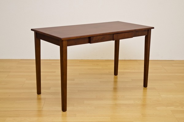 ホワイトウォッシュ（WW）木製テーブル 120×60cm デスク 机 天然木